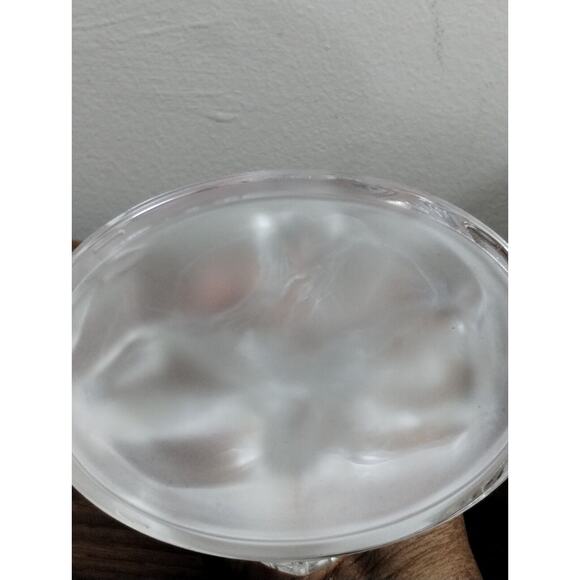 Owl Sitting on Branch Clear Lead Crystal Cristal d'Arques France - Picture 7 of 7